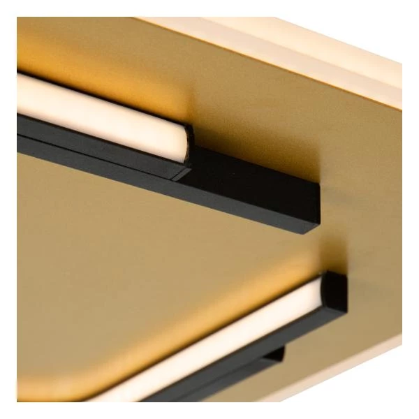 Lucide ANDREAS - Plafonnière - LED - 1x30W 2700K - Mat Goud / Messing - detail 2